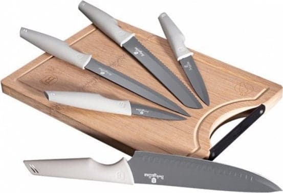 Berlinger Haus SET OF 5 KITCHEN KNIVES WITH A BOARD BERLINGER HAUS BH-2838