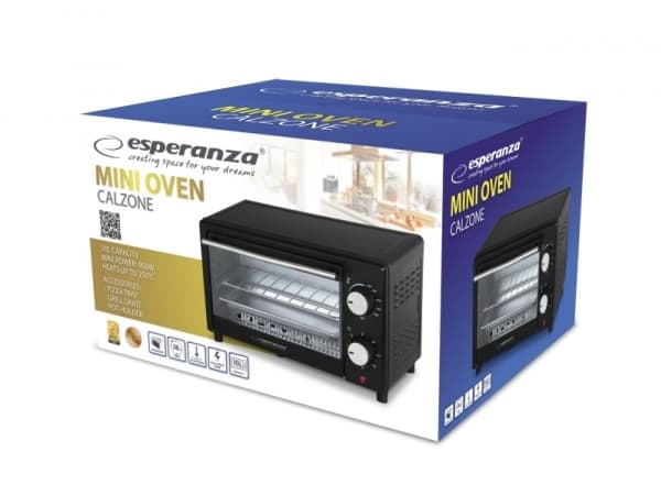 Miniovn Esperanza ESPERANZA MINIOVN CALZONE 10L 900W EKO007
