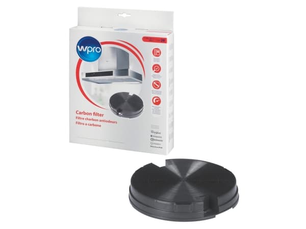 Wpro CHF029/1, Filter till spiskåpa, Svart, Kol, Whirlpool, 33 mm, 250 g