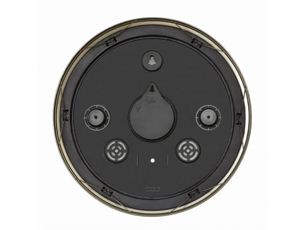 TFA-Dostmann 60.3067.02, Vegg, Quartz clock, Rund, Hvit, Metall, Glass