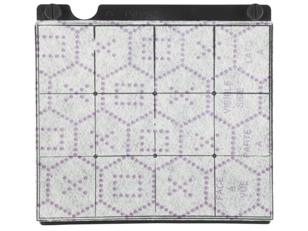 Whirlpool 484000008575, Filter till spiskåpa, Svart, Vit, 1 styck