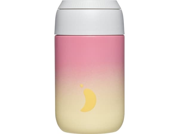 Chilly''s C340S2DBRK, Single/enkelt, 0,34 l, Grå, Rosa, Gult, Kopp, Kaffe, 1 stykker