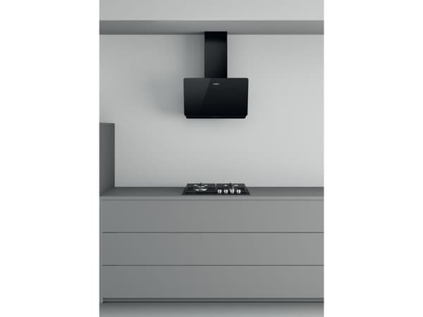Whirlpool AKR 65F LM K, 375 m³/h, Frånluft/recirkulerande, E, A, E, 310 m³/h