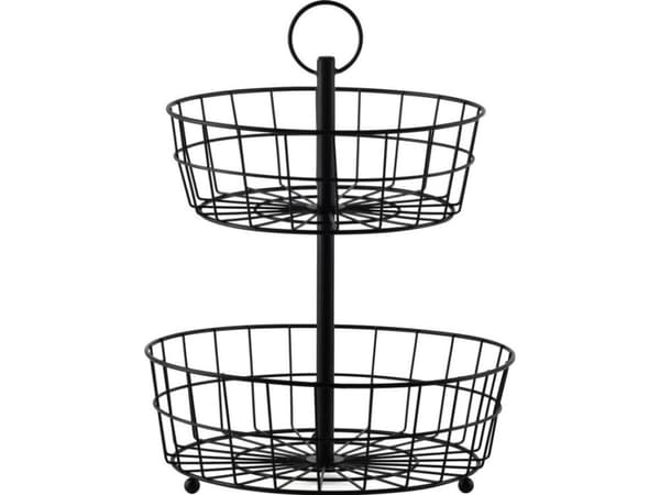 Mondex CASSIE Tvåvåningskorg 29xh10cm 24xh8cm h38cm