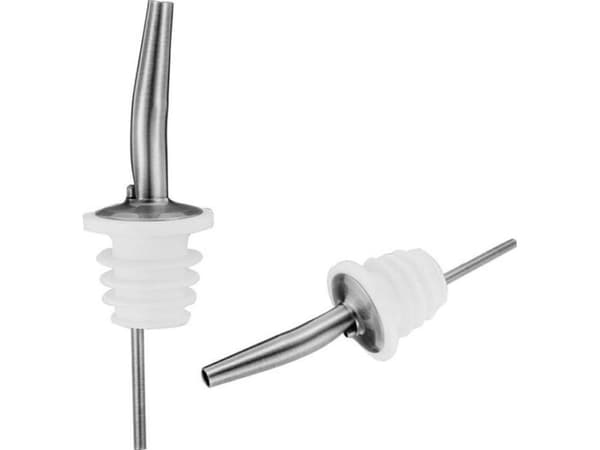 Aptel NALEWAK DISPENSER FOR FLASKEDRIKKER sølv og hvit AG567C