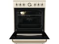 Pikkukuva 4 / 5: Gorenje GECS6B70CLI, Vapaasti seisova liesi, Beige, Rotaatio, Ruostumaton teräs, Yläosa edessä, Keraaminen