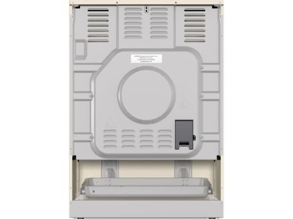 Gorenje GECS6B70CLI, Vapaasti seisova liesi, Beige, Rotaatio, Ruostumaton teräs, Yläosa edessä, Keraaminen
