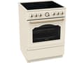Pikkukuva 2 / 5: Gorenje GECS6B70CLI, Vapaasti seisova liesi, Beige, Rotaatio, Ruostumaton teräs, Yläosa edessä, Keraaminen