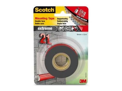 3M 3M Scotch Taśma Montażowa Dwustronna Extremalna Zewnętrzna 19mm x 1,5m..