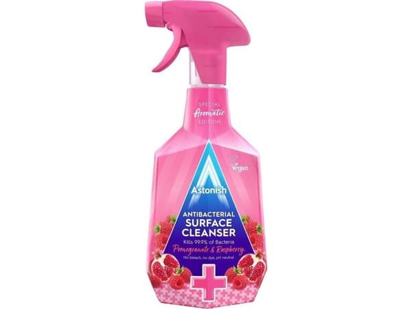 Astonish Astonish Pomegranate & Raspberry Antybakteryjny Płyn do Mycia Powierzchni 750 ml