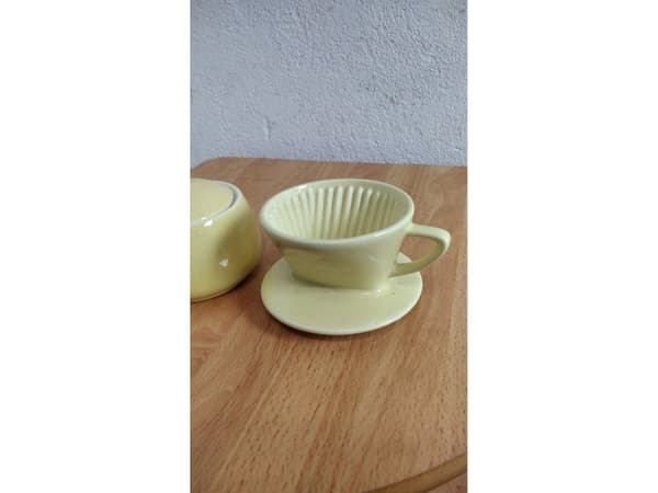 Melitta Melitta kaffedrypp i porselen 1x4 - Hvit