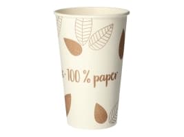 Papstar 88236, 400 ml, Fotoark kartong, Brun, FSC, 9 cm, 139 mm