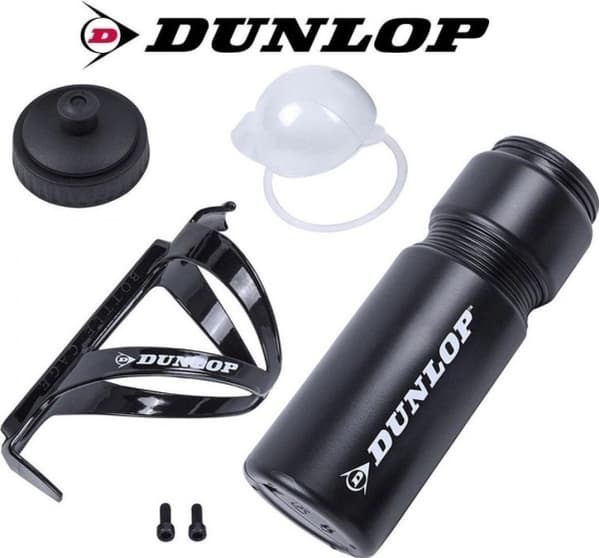 Dunlop Cykel Bidon 750ml med korg