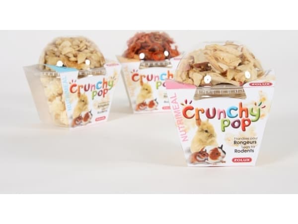 Zolux ZOLUX CRUNCHY POP banan 63 g