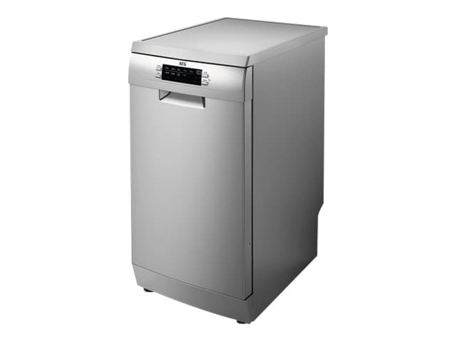 AEG ÖKO FAVORIT FFB73517ZM - Diskmaskin - Fördjupning - bredd: 45 cm - djup: 57 cm - höjd: 82 cm - rostfritt stål