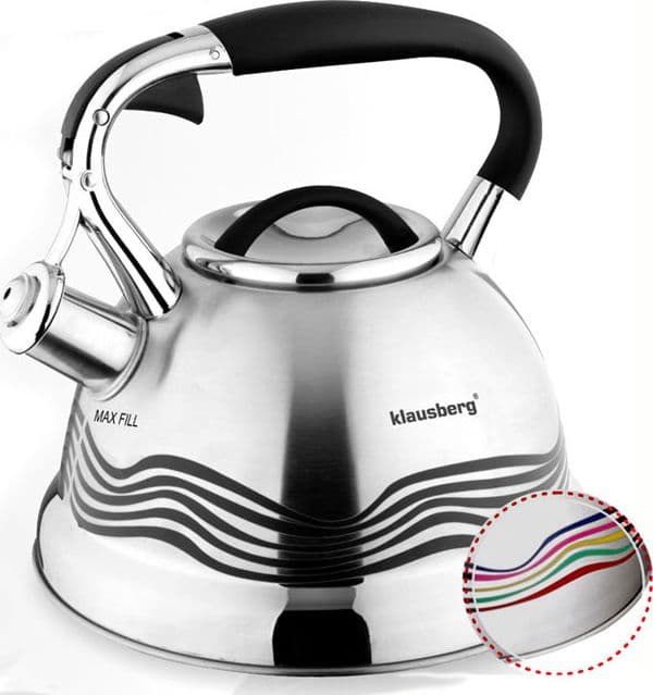 Klausberg Kettle STÅL INOX 3.0L KLAUSBERG [KB-7048]