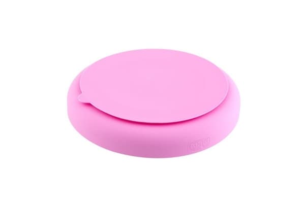 Chicco 00010216100000, Pikkulasten lautanen, Vaaleanpunainen, Silikoni, Poika/tyttö, 1 vuosi/vuosia