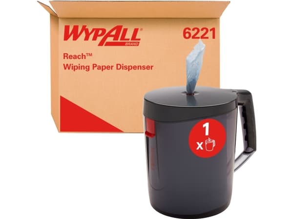 Kimberly-Clark Towel roll dispenser svart (6221000)