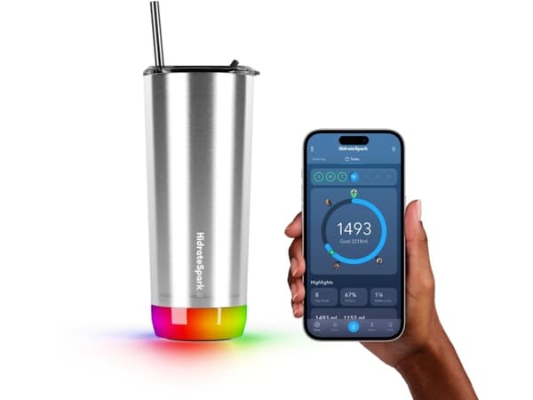 HidrateSpark HidrateSpark Pro Tumbler - Smart Watter Bottle, 592 ml, Stainless steel
