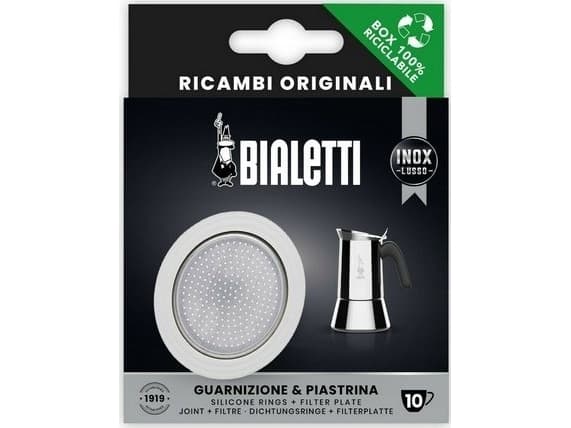 Bialetti 0800413, Kahvinsuodatin, Bialetti, Venus, Kitty, Musa, Ruostumaton teräs, Ruostumaton teräs