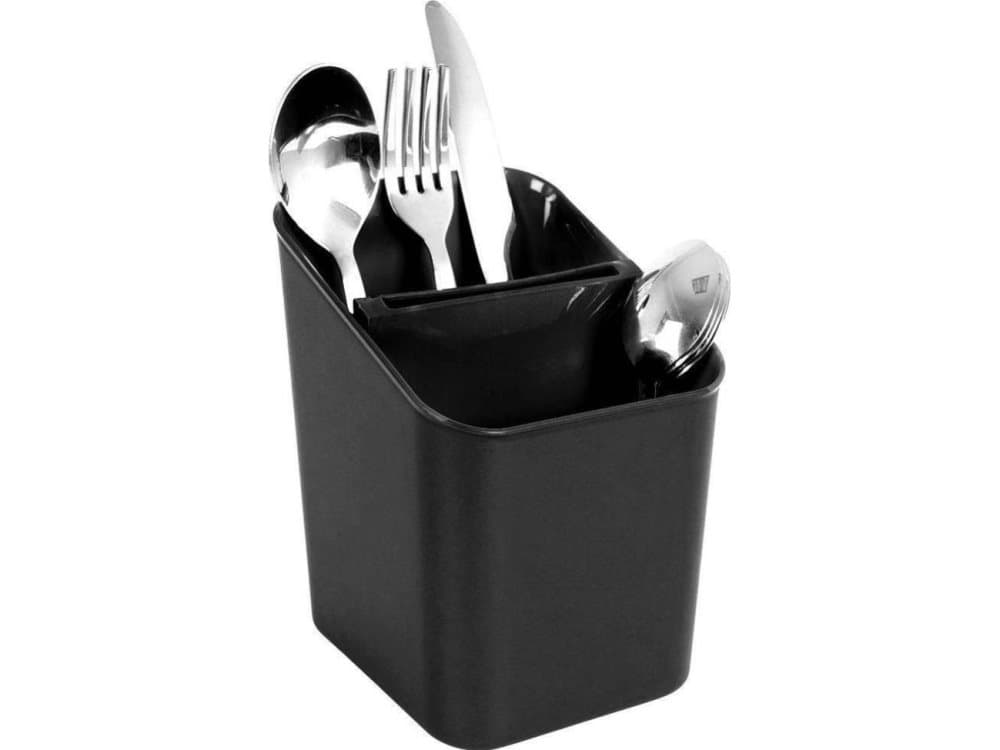 Vilde Drainer rack basket cutlery container kitchen utensils kitchen organizer black