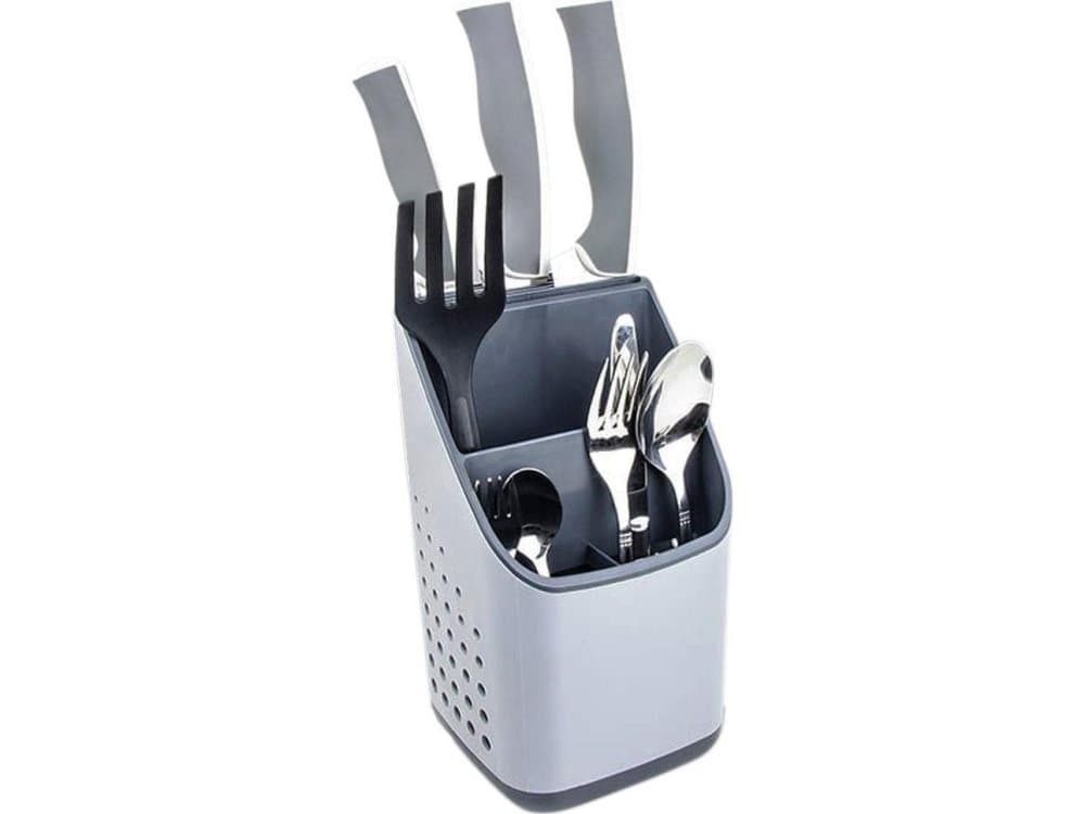 Vilde Organizer Drainer Rack Basket Cutlery Container Utensils Kitchen Knives