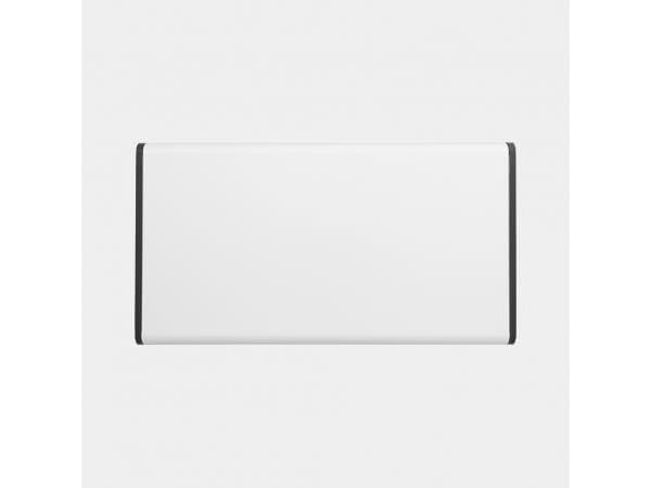 Brabantia 306006, Rektangulär, Vit, 465 mm, 250 mm, 187 mm, 1,7 kg