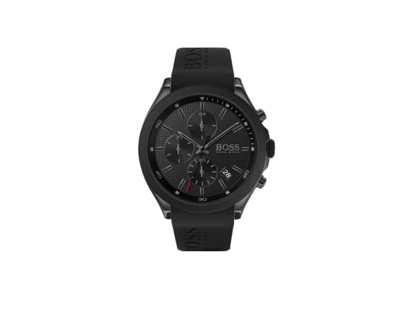 HUGO BOSS 7613272354783, Mies, Ruostumaton teräs, Musta