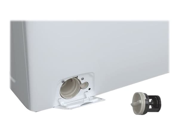 Candy Smart CSWS 4852DWE/1-S, Edestä täytettävä, Vapaasti seisova, Valkoinen, Vasen, Valkoinen, Musta