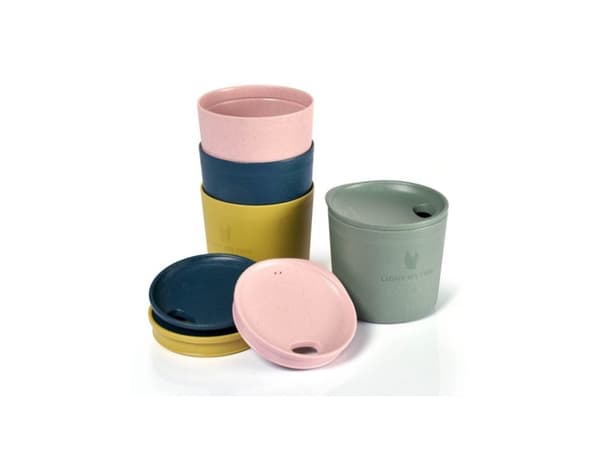 Light My Fire MyCup´n Lid short BIO 4-pack, Multifärg, Sverige, 250 ml, 85 mm, 215 mm, 85 mm