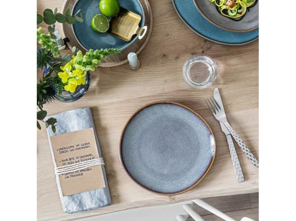 Villeroy & Boch Lave, Frokosttallerken, Rund, Leire, Beige, 235 mm, 230 mm