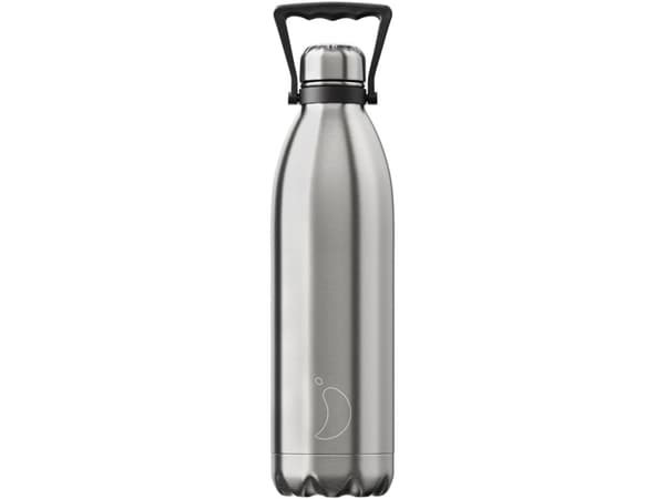 Chilly''s B1800SSSTL, 1800 ml, Daglig användning, Rostfritt stål, Rostfritt stål, 24 h, 12 h
