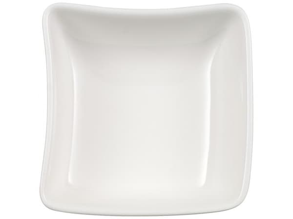 Villeroy & Boch 1025253932, Snacksbolle, firkant, Porselen, Hvit, NewWave, 85 mm