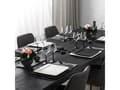 Miniatyrbilde 2 av 5: Villeroy & Boch 1137988120, Hvit-vin glass, Fløyte glass, Krystall, Glass, Sort, Gjennomsiktig, 380 ml, 9 cm