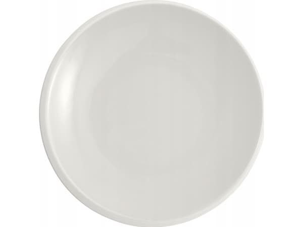 Villeroy & Boch New Moon, Frokosttallerken, Rund, Porselen, Hvit, 24 cm, 20 mm