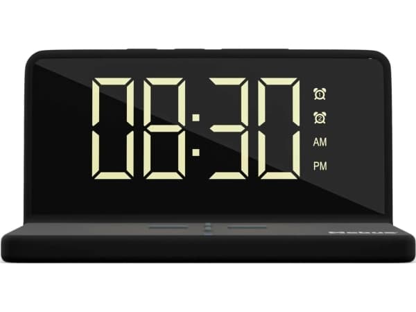 Mebus 25622 digital vekkerklokke med trådløs alarm