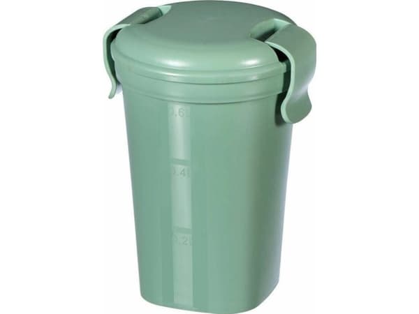 Curver Large 0,6L kopp for oppbevaring av mat Lekkasikker CURVER