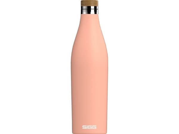 SIGG Meridian Shy Pink, 700 ml, Daglig bruk, Rosa, Bamboo, Rustfritt stål, Monokromatisk, China