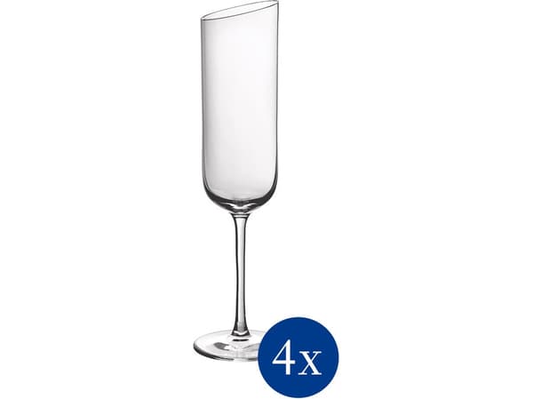 Villeroy & Boch NewMoon champagne glass, 4 pcs