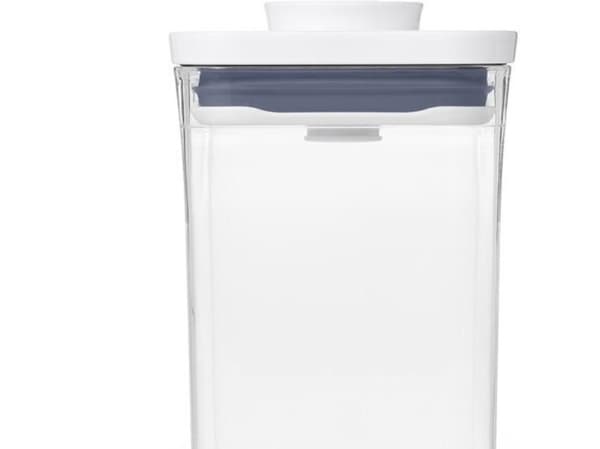 OXO 11234000, Boks, Rektangulær, 0,9 l, Gjennomsiktig, Hvit, 105 mm, 105 mm