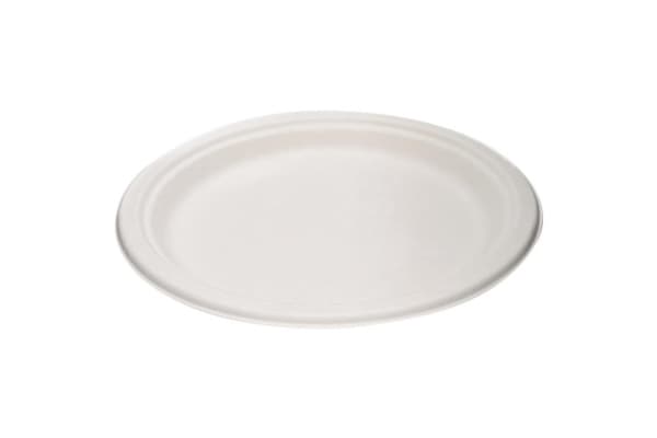 Okko Sugarcane Fiber Plates 18Cm 10 Pce