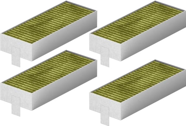 Bosch HEZ9VRCR1, Spiskåpa, filter, grönt, vitt, 150 mm, 230 mm, 90 mm, 400 g
