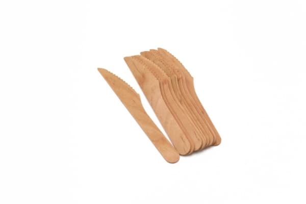 Okko Disposable Wooden Knifes 10Pcs