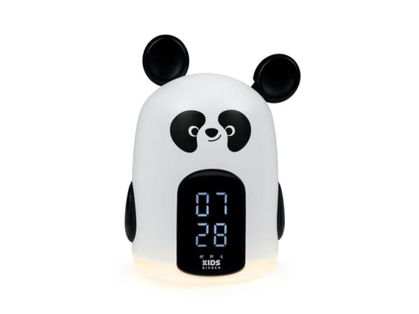 Bigben Interactive RKIDSPANDA, Digital vekkerklokke, Sort, Hvit, Gutt/Jente, LCD, AC, 100-240 V