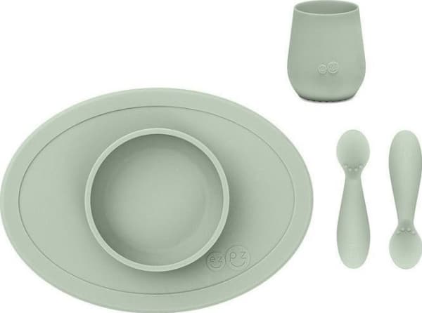 EZPZ First Foods Set pastellgrønt