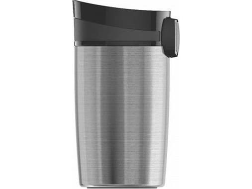 SIGG 8695.50, Musta, Ruostumaton teräs, Ruostumaton teräs, Muovi, Kahvi, 0,27 ml, 7,9 cm