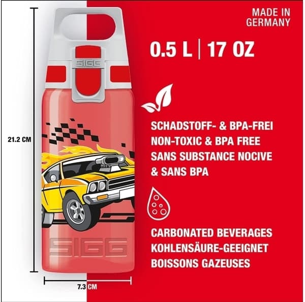 SIGG drinking bottle VIVA ONE Speed Race 0.5L (red)