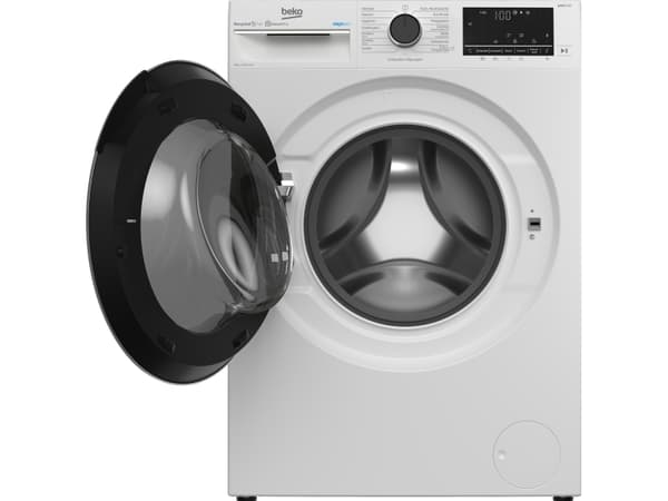 Beko B5WFU58418W, Frontlast, 8 kg, B, 1400 rpm, A, Hvit
