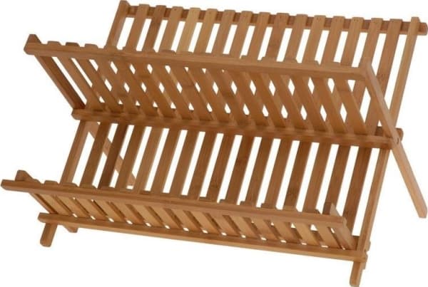 Excellent Houseware Astianpesukoneen tyhjennysastia bambu 2-tasoinen yleinen