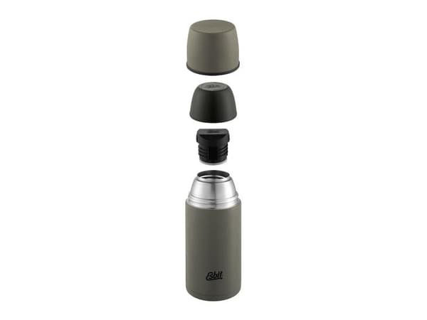 ESBIT VF500ML-OG, 0,5 l, Grønn, Oliven, Rustfritt stål, 6 timer, 2 kopper, Camping, Daglig bruk, Sport activity, Reise